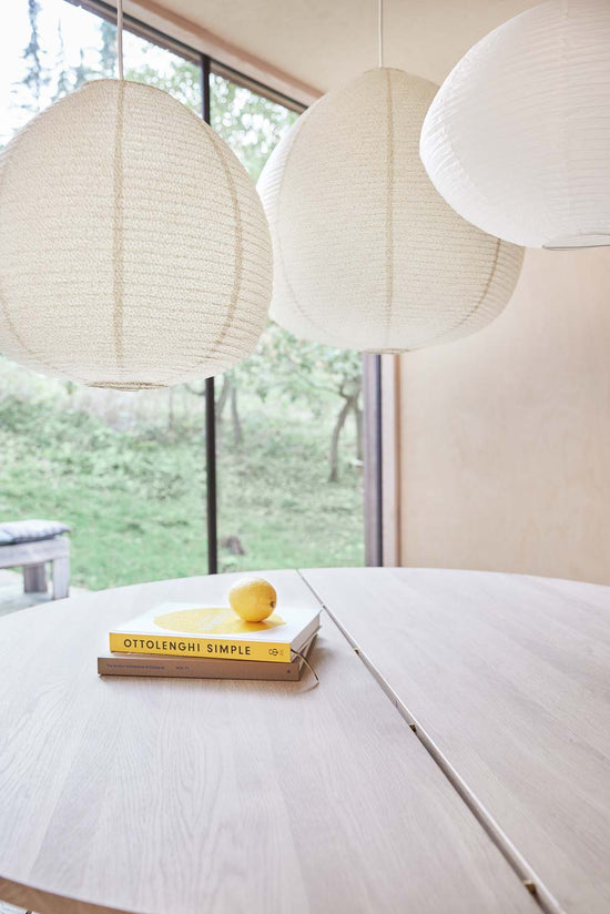 Load image into Gallery viewer, OYOY LIVING Kojo Paper Shade - Small Lamp Shade 306 Clay / Offwhite
