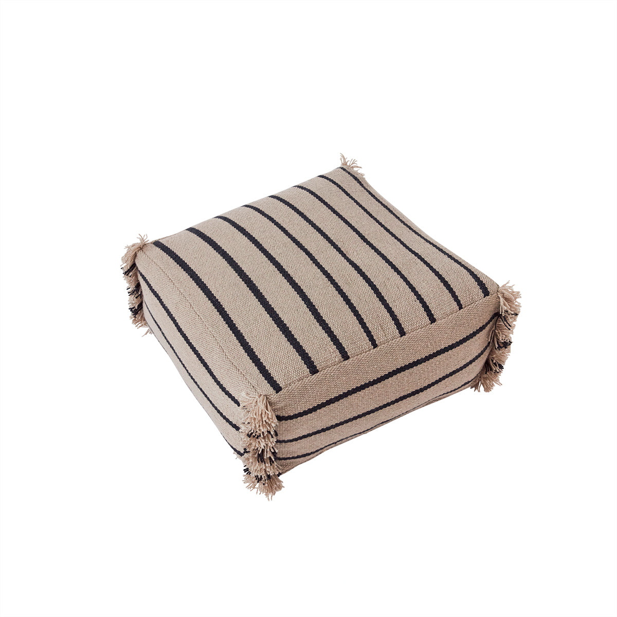 OYOY LIVING Lina Recycled Pouf Pouf 306 Clay