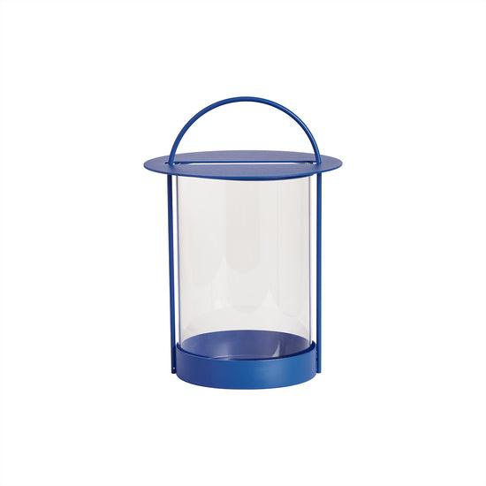 OYOY LIVING Maki Lantern - Small Lantern 609 Optic Blue