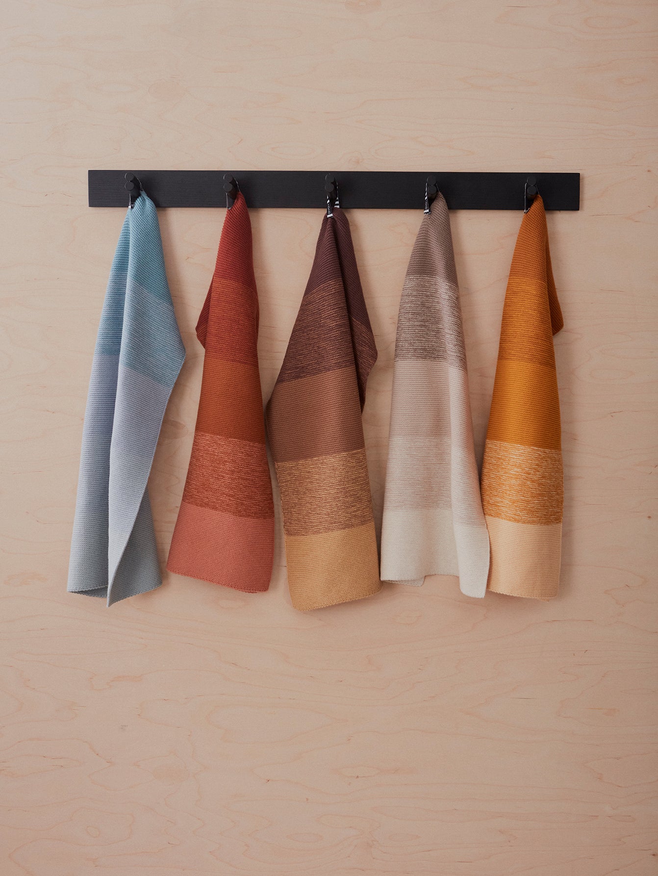 OYOY LIVING Mini Towel Niji Dish Cloth & Mini Towel 308 Dark Caramel