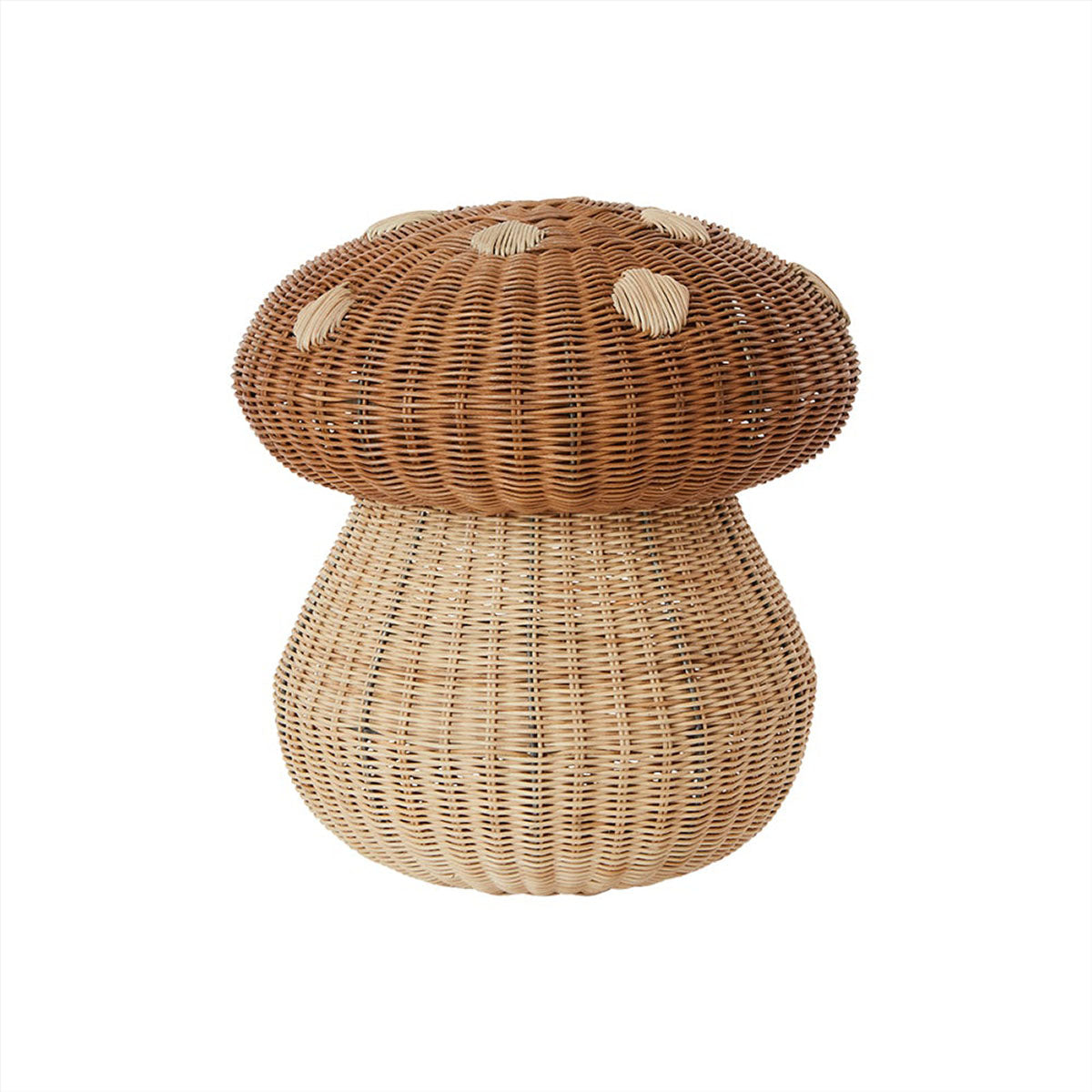 Load image into Gallery viewer, OYOY MINI Mushroom Basket Basket 901 Nature
