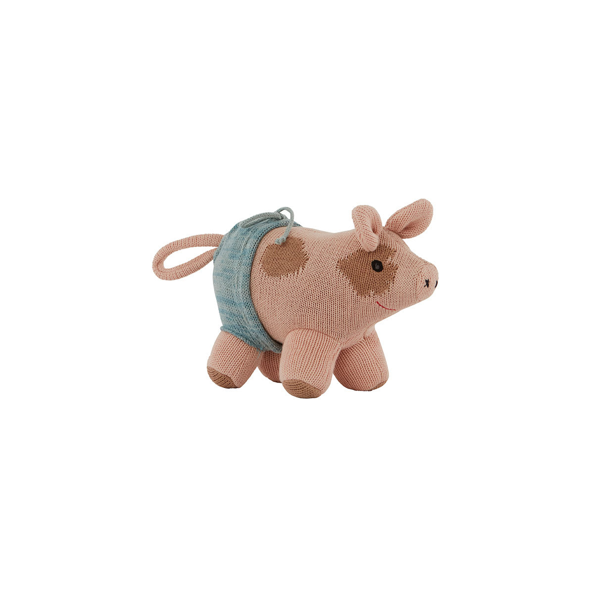 OYOY MINI Pig Mini Hugo Soft Toys 402 Rose