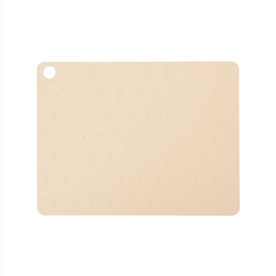 OYOY LIVING Placemat Dotto - 2 Pcs/Pack Placemat 805 Vanilla