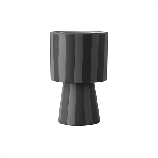 Indlæs billede i Gallery viewer, OYOY LIVING Toppu Pot - Small Pot 203 Grey / Anthracite
