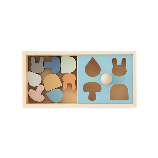 OYOY MINI Wooden Puzzle Box Toy 901 Nature