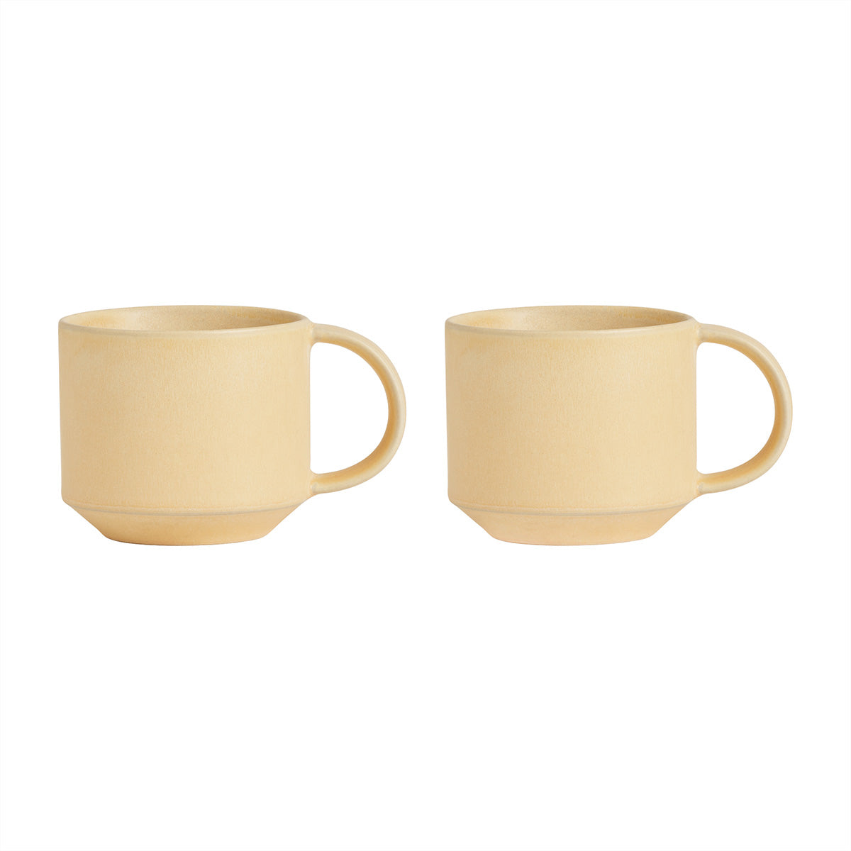 OYOY LIVING Yuka Cup - Pack of 2 Cup 806 Butter